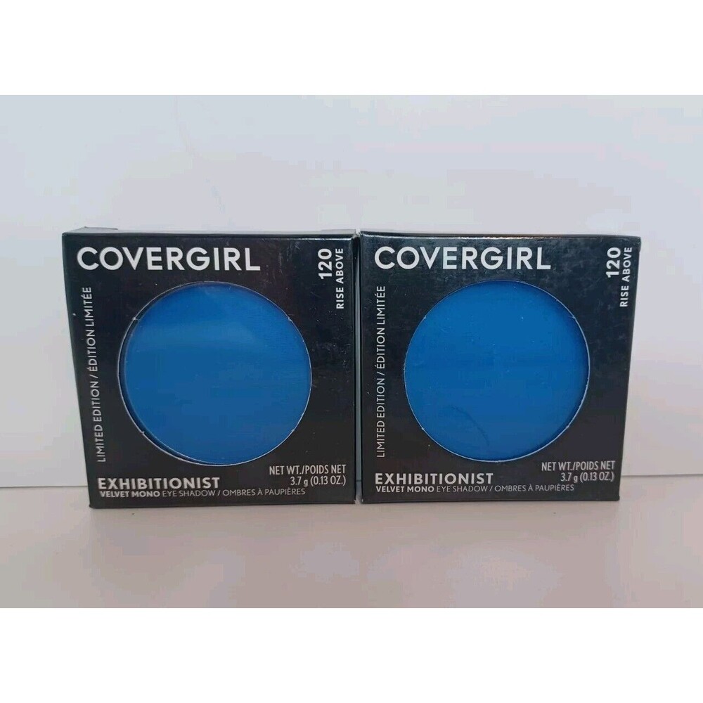 Lot of 2 - CoverGirl Exhibitionist Velvet Mono Eye Shadow Ltd Ed #120 Rise Above